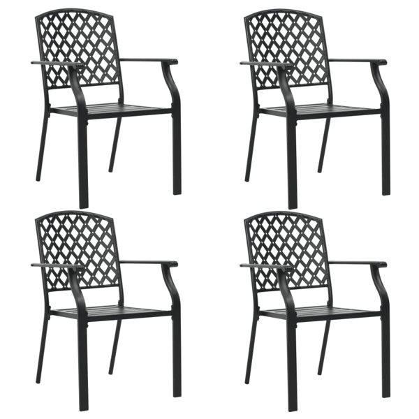 Dakota Fields Alleya Stacking Patio Dining Chair & Reviews Wayfair.co.uk